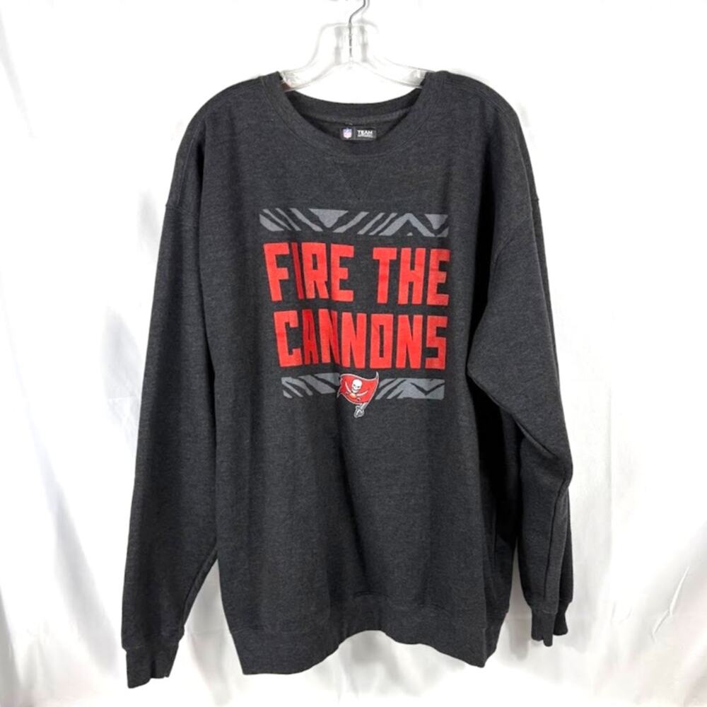 TAMPA BAY BUCCANEERS 2XL XXL Zubaz Sweatshirt NFL